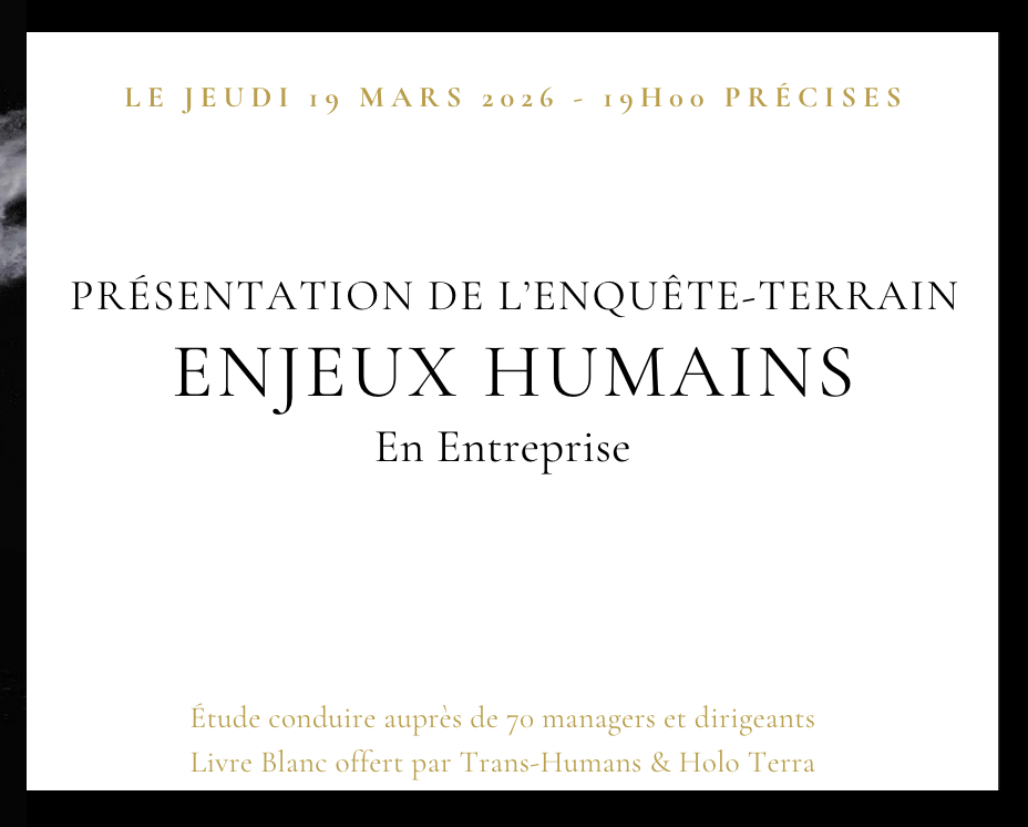 SOIRÉE ENJEUX HUMAINS